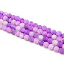 Agate Crackle mov, sfere 6 mm (cod 1-19)