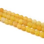 Agate Crackle galbene, sfere 8 mm (cod 1-24)