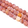 Agate Crackle caramizii, sfere 10 mm (cod 1-32)