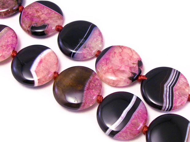 Agate Drusy, banuti 25x7 mm (cod 1-42)
