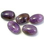 Agate Crackle violet, butoias 25x18 mm (cod 1-56)