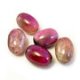 Agate Crackle fuchsia, butoias 25x18 mm (cod 1-57)