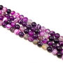 Agate violet, sfere 6 mm (cod 1-69)