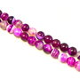 Agate fuchsia, sfere 8 mm (cod 1-72)