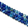 Agate albastre, sfere 8 mm (cod 1-75)