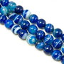 Agate albastre, sfere 10 mm (cod 1-79)