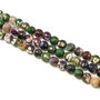 Agate, sfere fatetate 6 mm (cod 1-86)