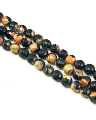 Agate, sfere fatetate 6 mm (cod 1-87)