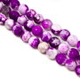 Agate, sfere fatetate 8 mm (cod 1-88)