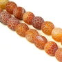 Agate Crackle caramizii, sfere 12 mm (cod 1-102)