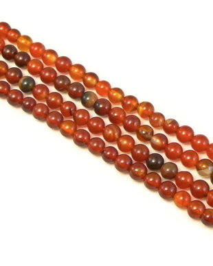 Agate caramizii, sfere 4 mm (cod 1-103)
