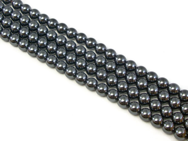 Hematit, sfere 6 mm (cod 1-117)