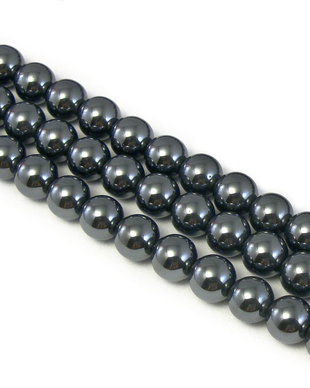 Hematit, sfere 8 mm (cod 1-118)