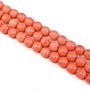 Coral roz, sfere 8 mm (cod 1-125)