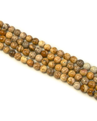 Picture Jasper, sfere 4 mm (cod 1-176)