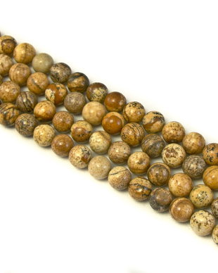 Picture Jasper, sfere 6 mm (cod 1-177)