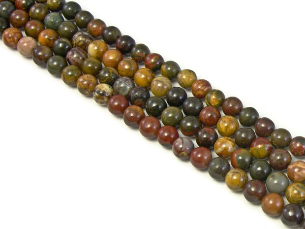 Picasso Jasper, sfere 6 mm (cod 1-181)