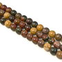 Picasso Jasper, sfere 8 mm (cod 1-182)