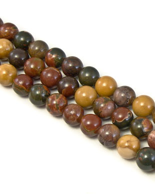 Picasso Jasper, sfere 8 mm (cod 1-182)