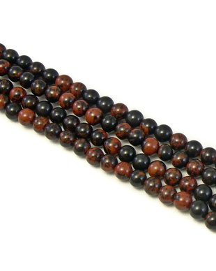 Mahogany Obsidian, sfere 4 mm (cod 1-186)