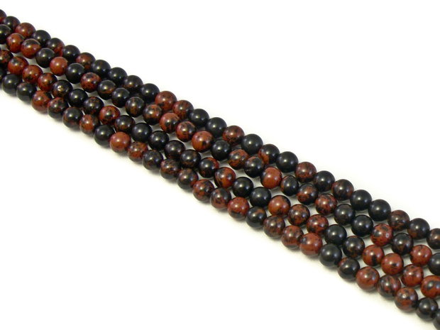 Mahogany Obsidian, sfere 4 mm (cod 1-186)
