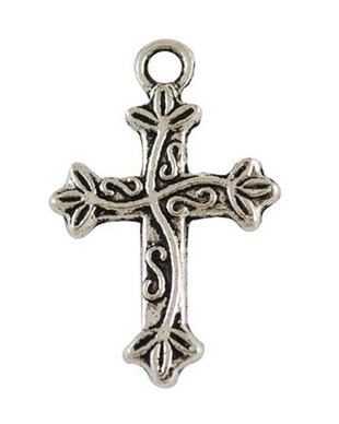 Pandantiv cruciulita, 25x16x2mm