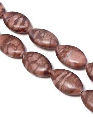 Coffee Stone, oval 19x11x5 mm (cod 1-191)
