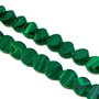 Malachit, banut 13x5 mm (cod 1-215)