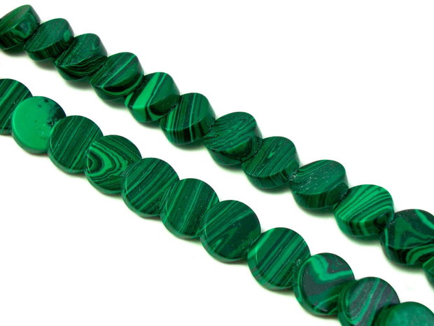 Malachit, banut 13x5 mm (cod 1-215)