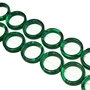 Malachit, inel 21x5 mm (cod 1-216)