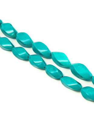 Howlit, oval rasucit 20x10 mm (cod 1-218)