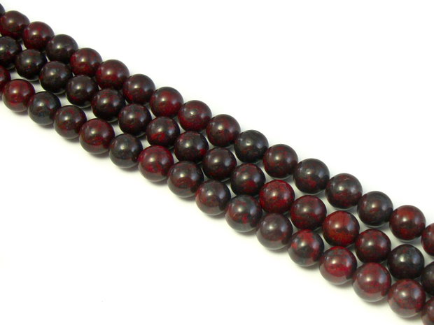 Brecciated Jasper, sfere 8 mm (cod 1-252)