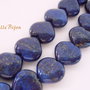Inima din lapis lazuli calitate A aprox 13x14 mm