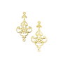 Chandelier placat cu aur, 28x14 mm (cod 5-5)