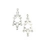 Chandelier placat cu argint, 34x15 mm (cod 5-6)