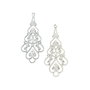 Chandelier placat cu argint, 41x18 mm (cod 5-8)