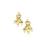 Chandelier din otel placat cu aur, 21x13 mm (cod 5-11)