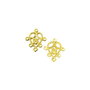 Chandelier placat cu aur, 14x12 mm (cod 5-25)