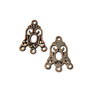Chandelier finisaj cupru antichizat, 24x18 mm (cod 5-28)