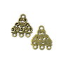 Chandelier finisaj bronz, 20x17 mm (cod 5-45)