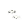Conector placat cu argint, 8x4 mm (cod 6-7)