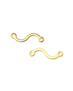 Conector placat cu aur, 15x4 mm (cod 6-10)