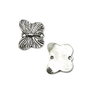 Conector future placat cu argint antichizat, 18x14 mm (cod 6-21)