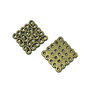Conector, finisaj bronz, 15x15 mm (cod 6-28)