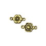 Conector floare, finisaj bronz, 18x10 mm (cod 6-32)