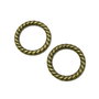 Conector, finisaj bronz, 23 mm (cod 6-47)