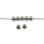 Distantier placat cu argint, 3 mm - 5 buc (cod 7-1)