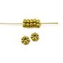 Distantier, finisaj auriu antichizat, 5x1 mm – 10 buc (cod 7-15)