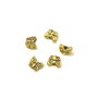 Distantier fluturas, finisaj auriu antichizat, 4x3x2 mm (cod 7-21)