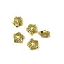 Distantier floare, finisaj auriu antichizat, 7x2 mm (cod 7-24)